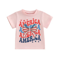 America Bows Tee - The Ollie Bee