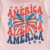 America Bows Tee - The Ollie Bee