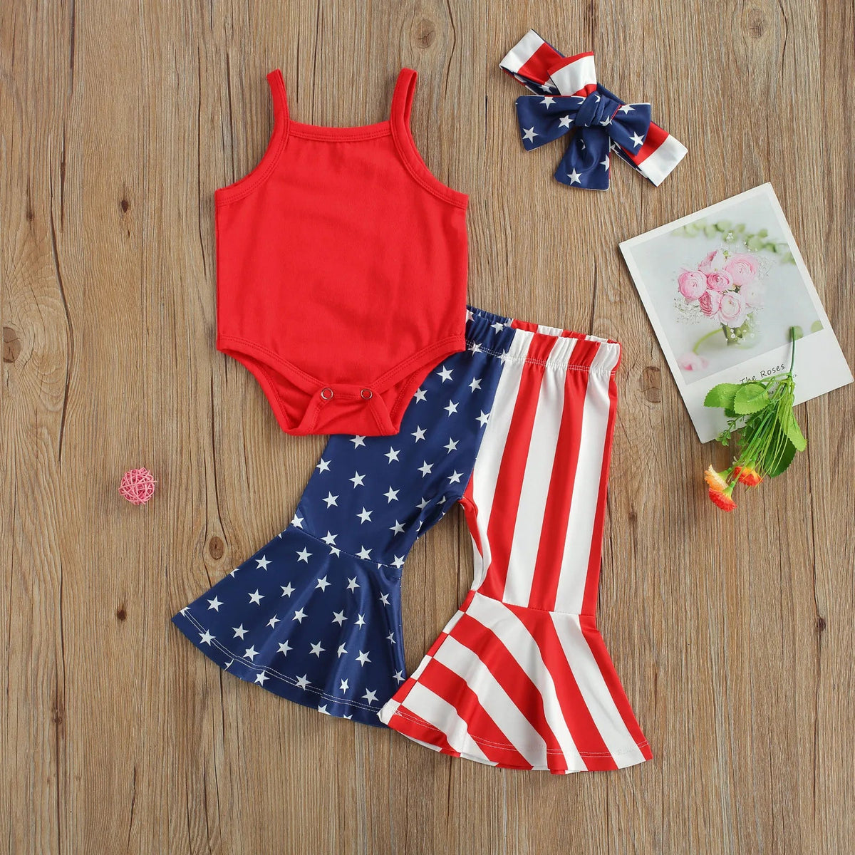 American Flag Flare Set - The Ollie Bee