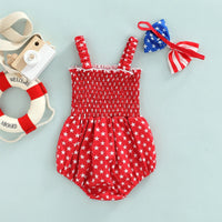 American Stars Onesie and Bow - The Ollie Bee