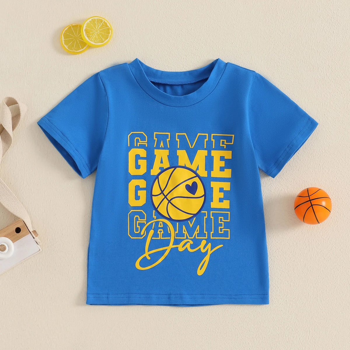 Basketball Game Day Tee - The Ollie Bee