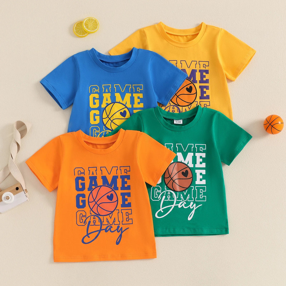 Basketball Game Day Tee - The Ollie Bee