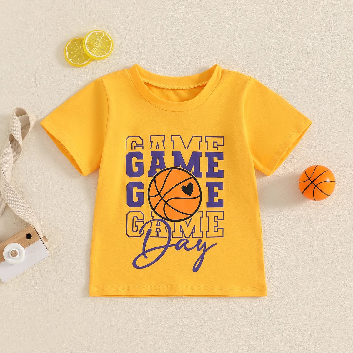 Basketball Game Day Tee - The Ollie Bee