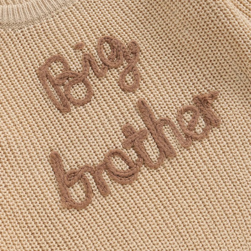 Big Brother Knit Sweater - The Ollie Bee