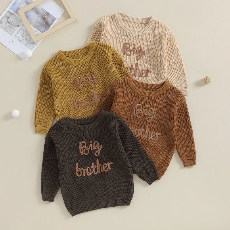 Big Brother Knit Sweater - The Ollie Bee