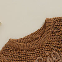 Big Brother Knit Sweater - The Ollie Bee