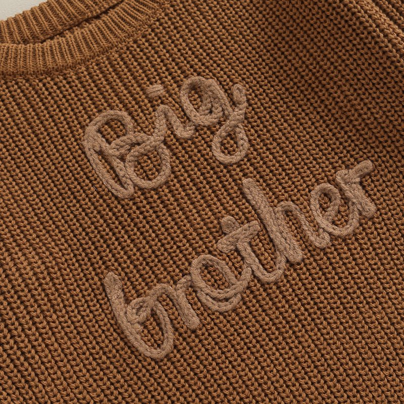 Big Brother Knit Sweater - The Ollie Bee