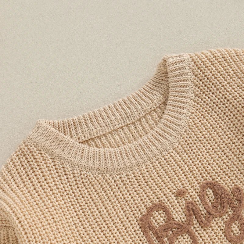 Big Brother Knit Sweater - The Ollie Bee