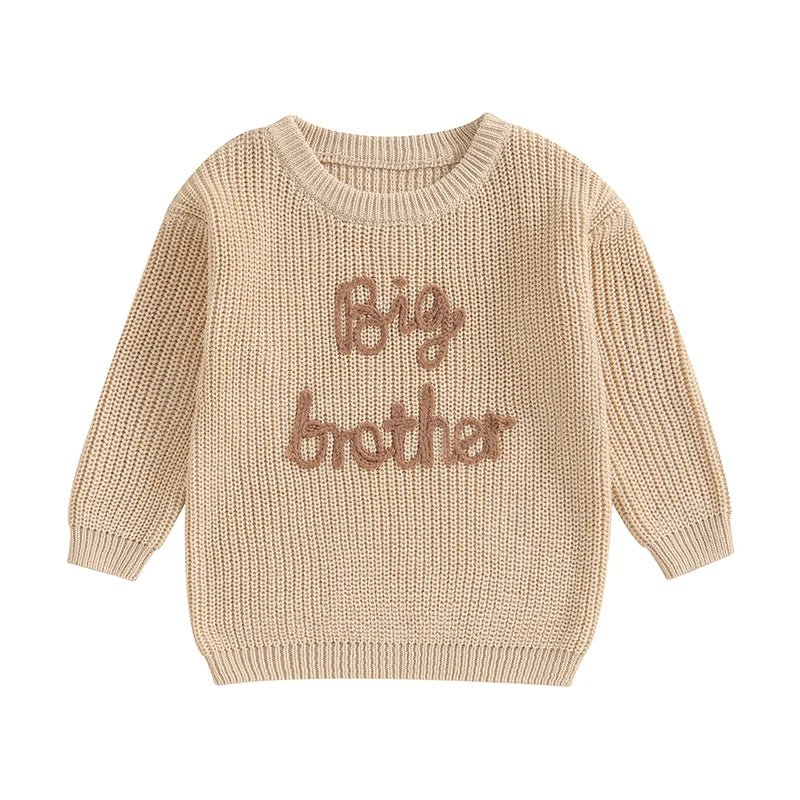 Big Brother Knit Sweater - The Ollie Bee