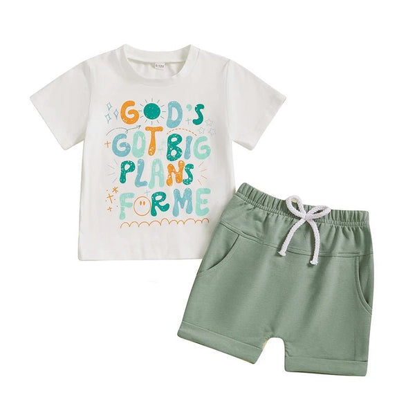 Big Plans Tee Set - The Ollie Bee