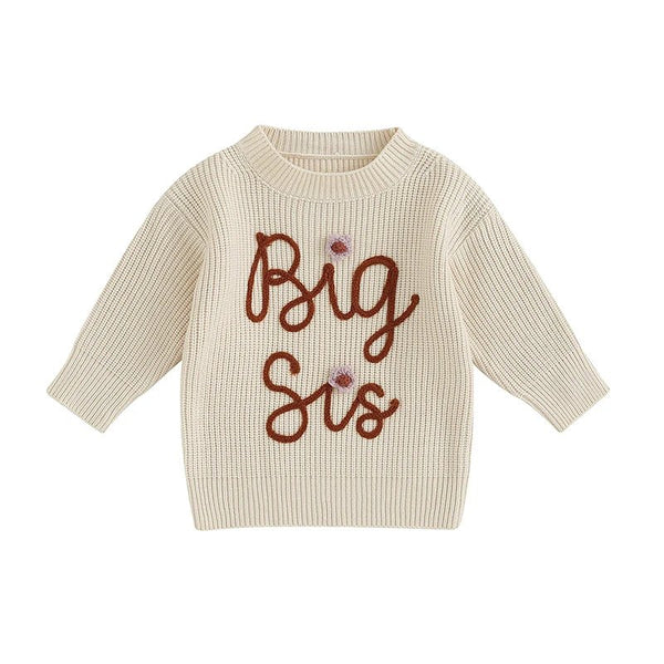 Big Sis Knit Sweater - The Ollie Bee
