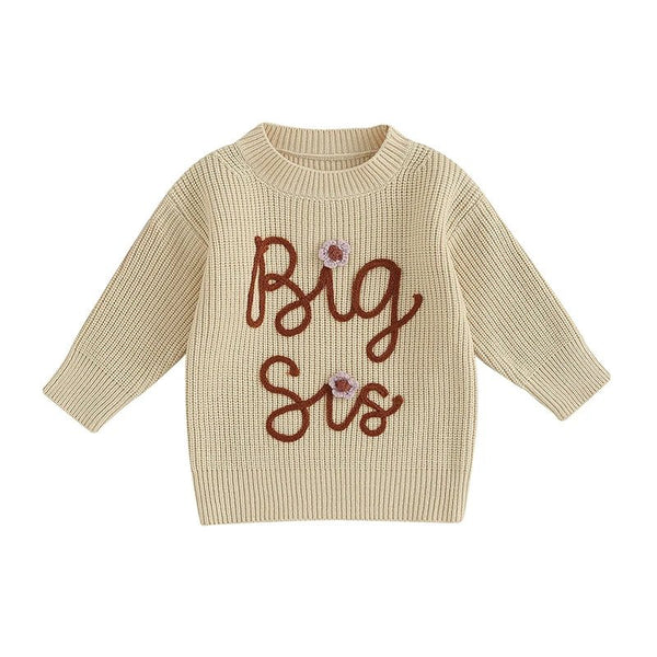 Big Sis Knit Sweater - The Ollie Bee