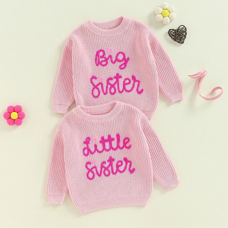 Big Sister Knit Sweater - The Ollie Bee