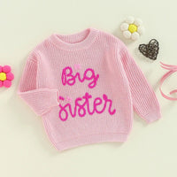 Big Sister Knit Sweater - The Ollie Bee