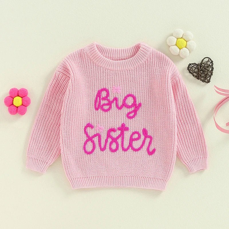 Big Sister Knit Sweater - The Ollie Bee