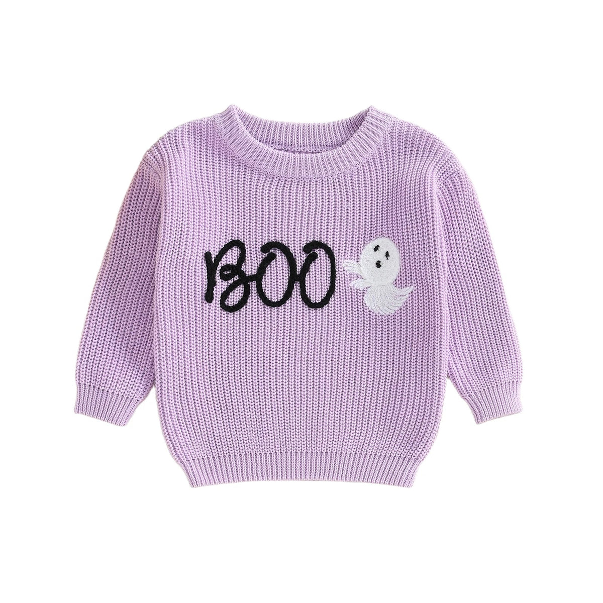 Boo Ghost Knit Sweater - The Ollie Bee