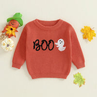 Boo Ghost Knit Sweater - The Ollie Bee