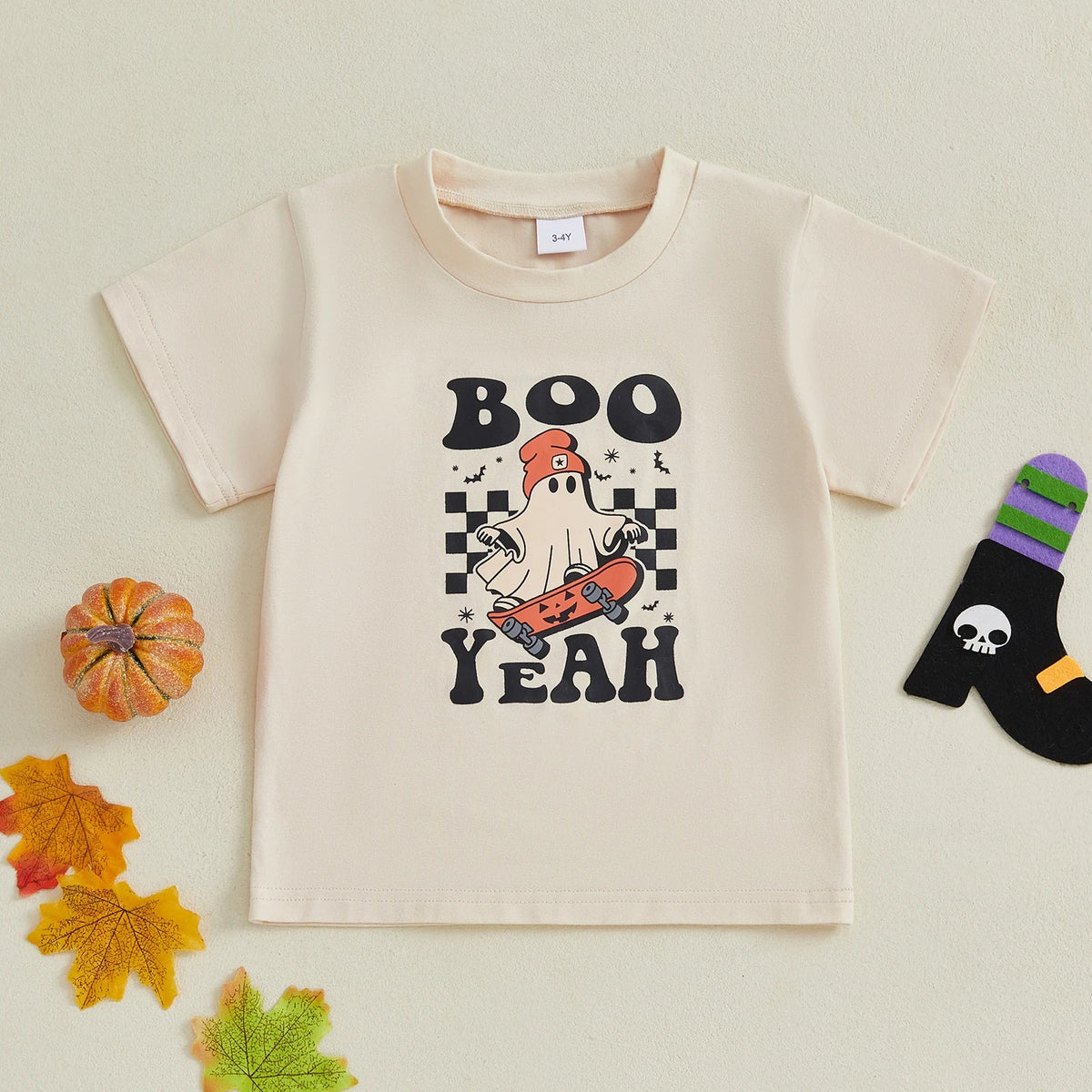 Boo Yeah Skater Tee - The Ollie Bee