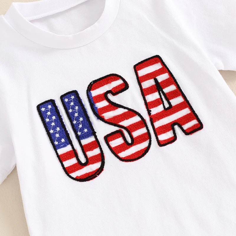 Checkered Stars USA Set - The Ollie Bee
