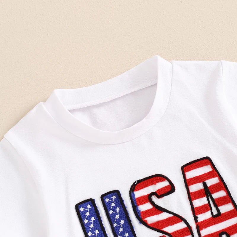 Checkered Stars USA Set - The Ollie Bee