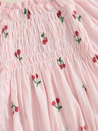 Cherry Picking Bubble Romper - The Ollie Bee