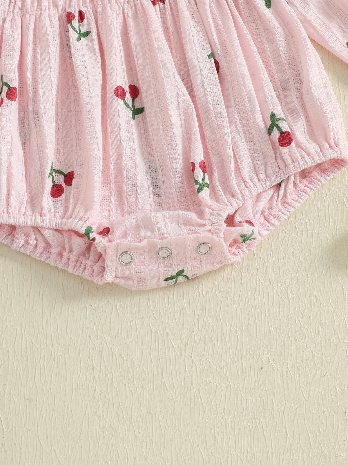 Cherry Picking Bubble Romper - The Ollie Bee