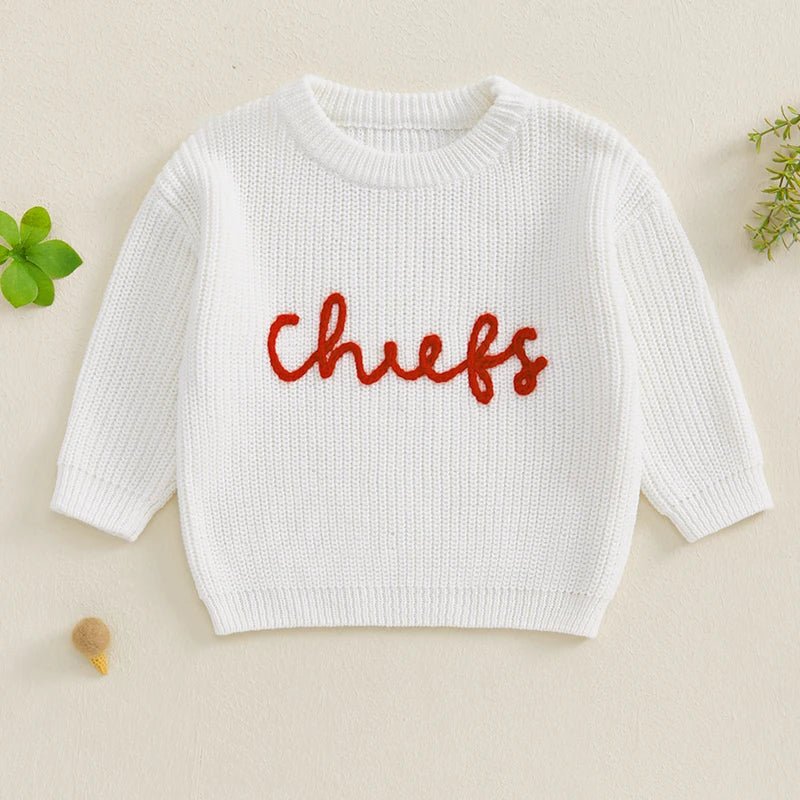 Chiefs Knit Sweater - The Ollie Bee