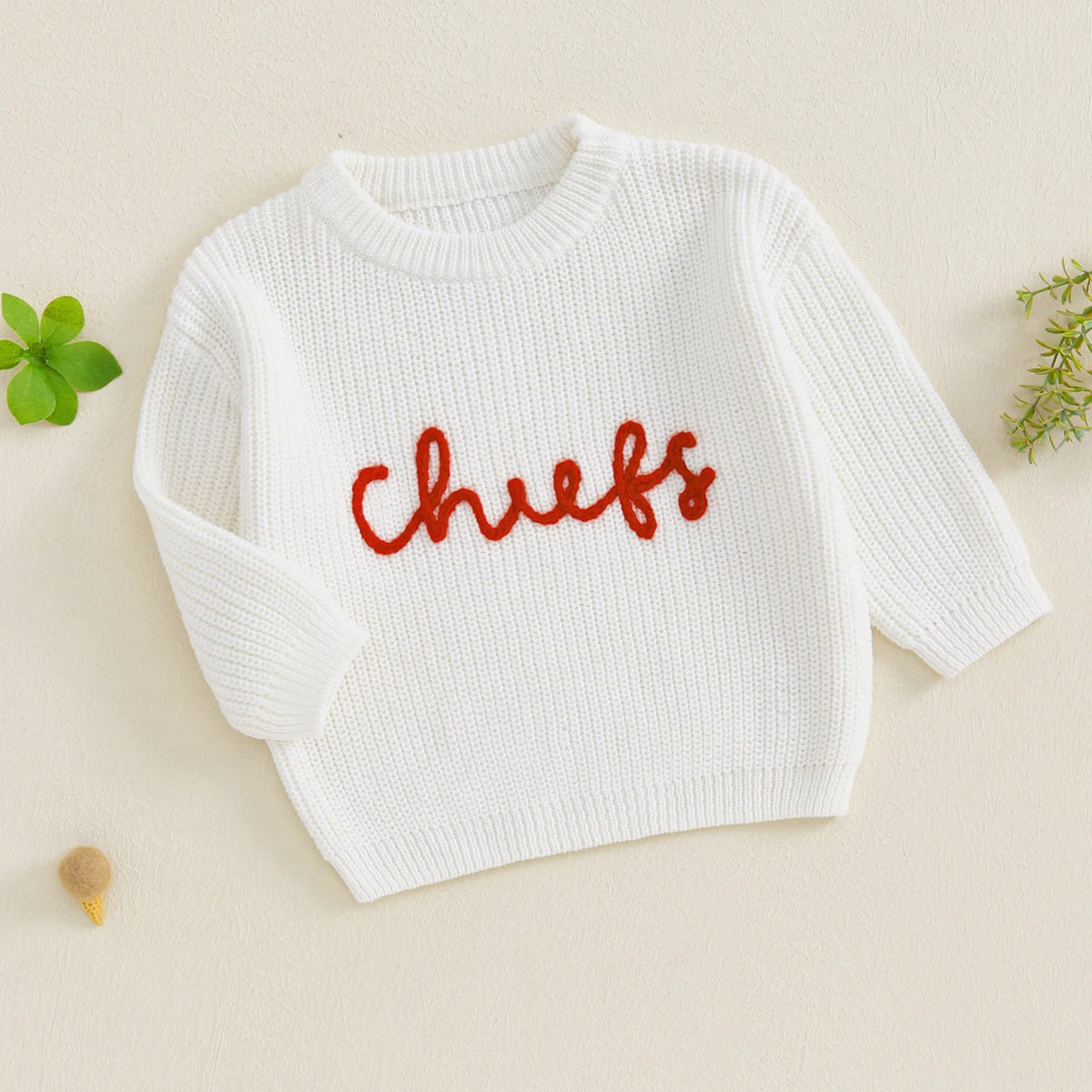 Chiefs Knit Sweater - The Ollie Bee