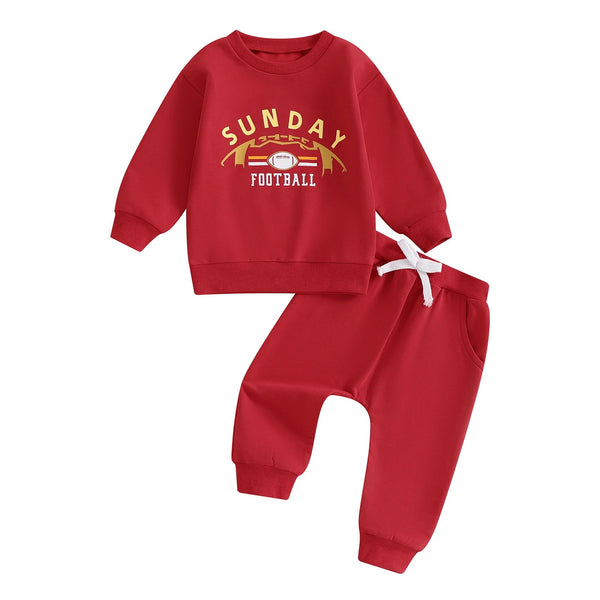 Chiefs Sunday Football Sweatsuit - The Ollie Bee