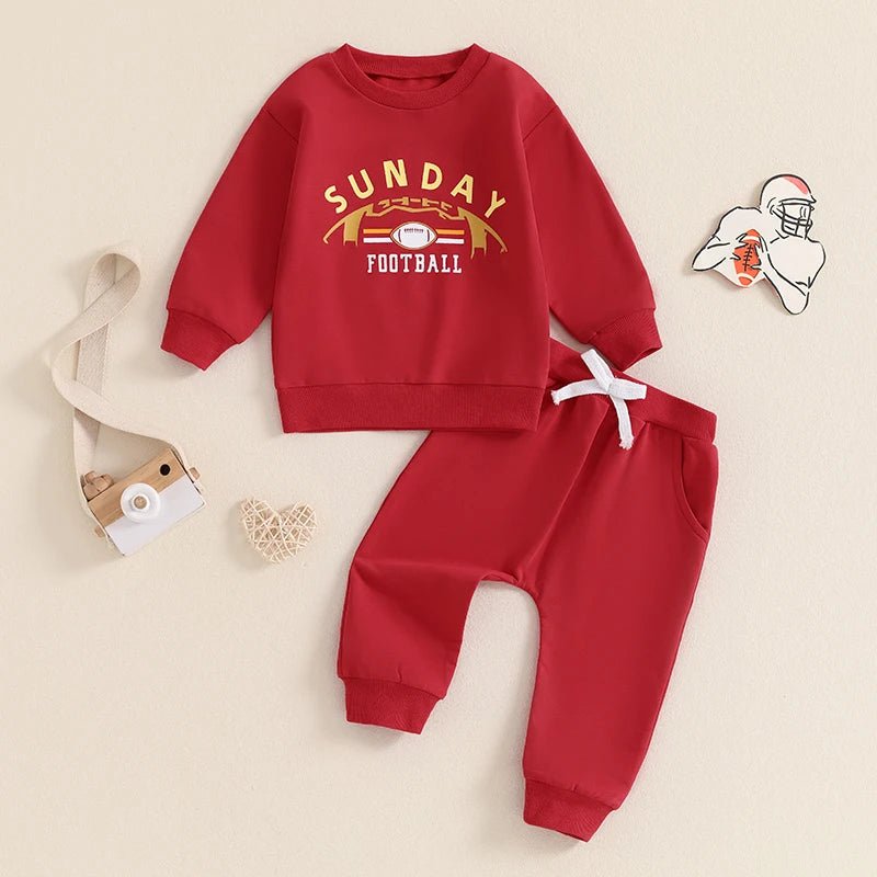 Chiefs Sunday Football Sweatsuit - The Ollie Bee