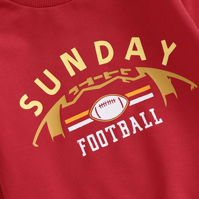 Chiefs Sunday Football Sweatsuit - The Ollie Bee