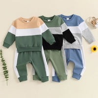 Colorblock Crewenck Set - The Ollie Bee