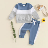 Colorblock Crewenck Set - The Ollie Bee