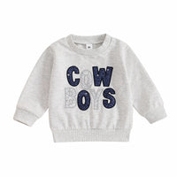 Cowboys Sequin Crewneck - The Ollie Bee