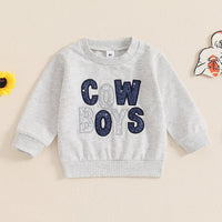 Cowboys Sequin Crewneck - The Ollie Bee