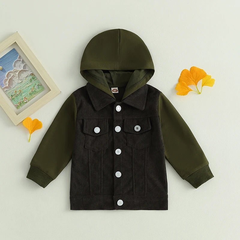 Cozy Corduroy Hoodie - The Ollie Bee