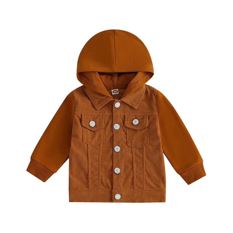 Cozy Corduroy Hoodie - The Ollie Bee