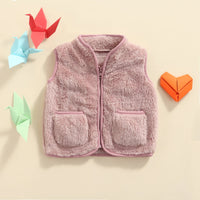 Cozy Plush Vest - The Ollie Bee