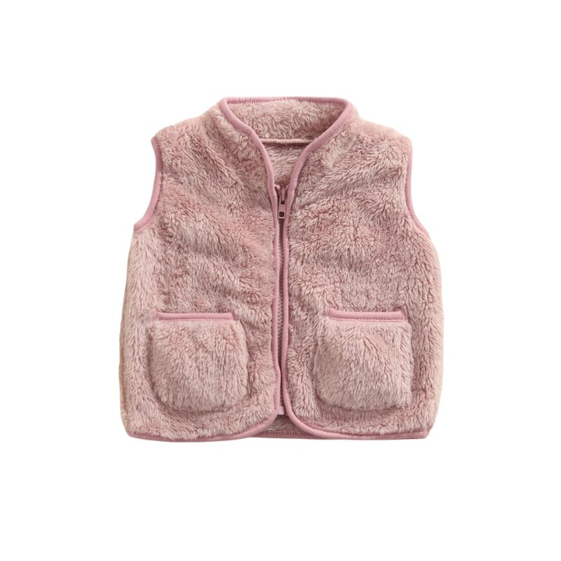 Cozy Plush Vest - The Ollie Bee