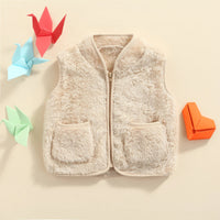 Cozy Plush Vest - The Ollie Bee