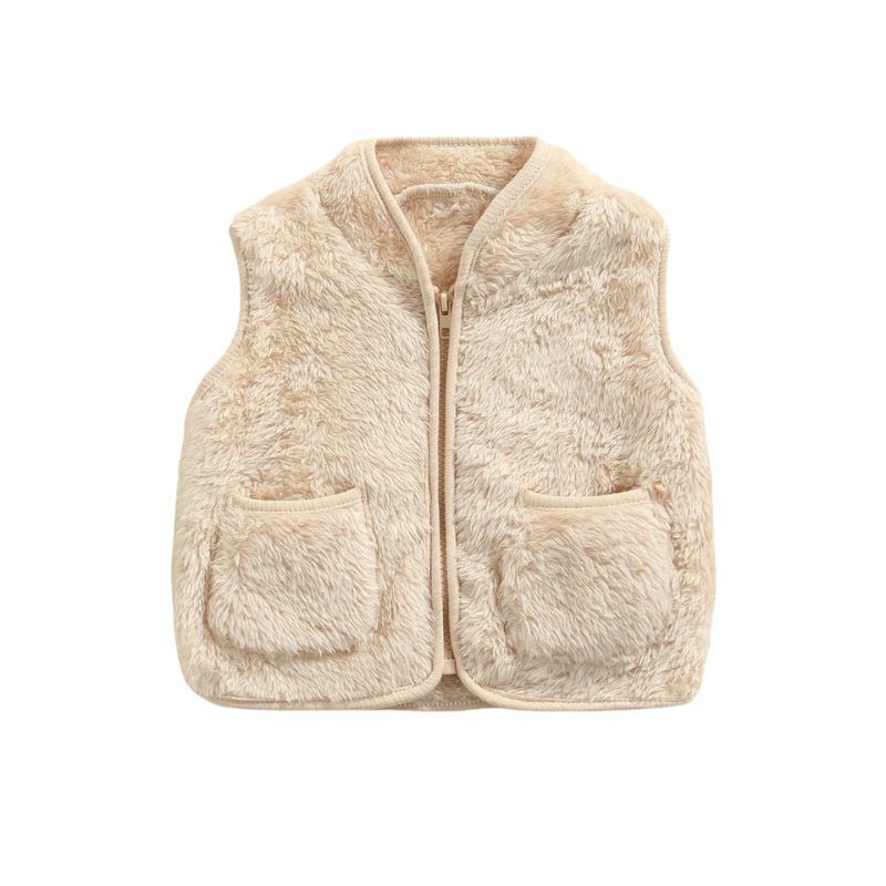 Cozy Plush Vest - The Ollie Bee