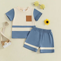 Crossing Paths Pocket Tee Set - The Ollie Bee