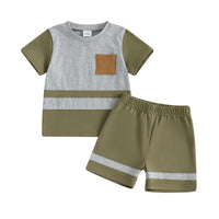 Crossing Paths Pocket Tee Set - The Ollie Bee