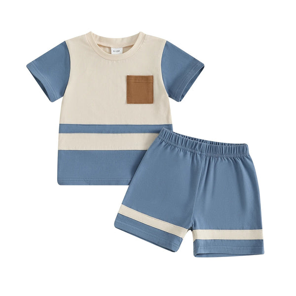 Crossing Paths Pocket Tee Set - The Ollie Bee