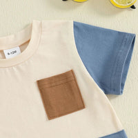 Crossing Paths Pocket Tee Set - The Ollie Bee