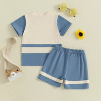 Crossing Paths Pocket Tee Set - The Ollie Bee