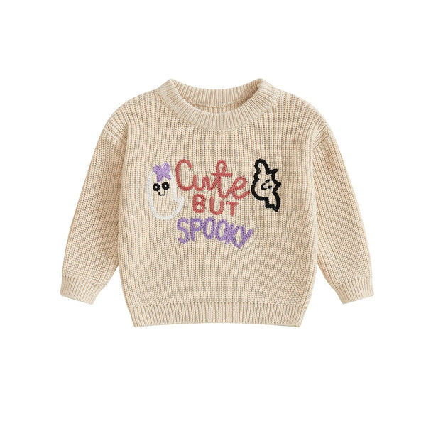 Cute But Spooky Knit Sweater - The Ollie Bee