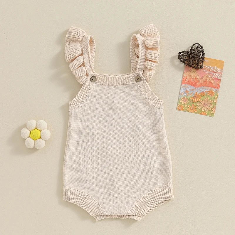 Dainty Flowers Sweater Onesie - The Ollie Bee