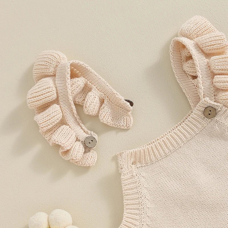 Dainty Flowers Sweater Onesie - The Ollie Bee