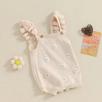 Dainty Flowers Sweater Onesie - The Ollie Bee